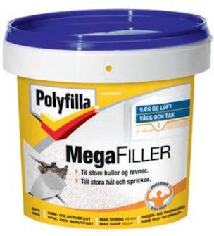 Med rätt spackelmassa kan alla hål lagas. Med rätt spackelmassa kan alla hål lagas.